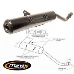 Silencieux MARVING Adaptable Kawasaki KLR 250 1984-1992