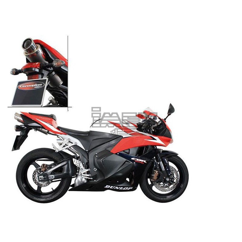 Silencieux SCORPION Stealth Adapt.Honda CBR 600 RR 2009-2012