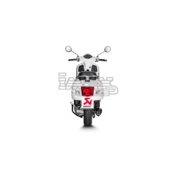 Silencieux Akrapovic Slip-on Piaggio VESPA 125 GTS SUPER IE 2021-...