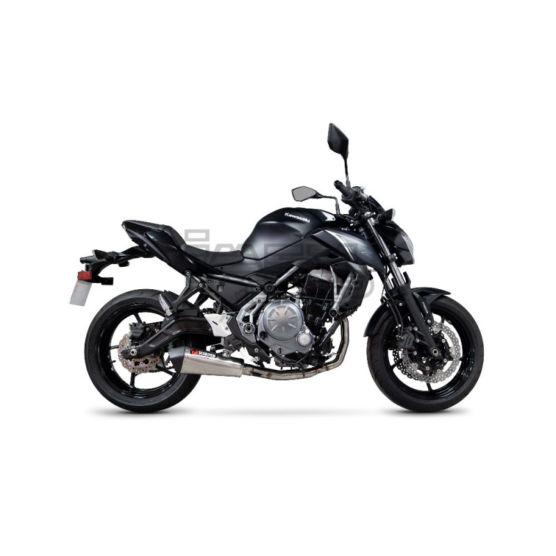 Ligne Complète SCORPION Serket Conique Kawasaki Z 650 2017-2020