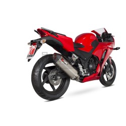 Silencieux Scorpion Serket Honda CBR300 R 2014-2019