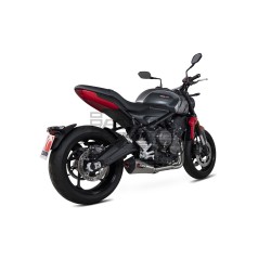 Ligne Complète Scorpion Serket conique Triumph Trident 660 2021-2024
