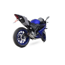 Ligne Complète Scorpion Red Power Adapt.Yamaha YZF-R125 2021-2024