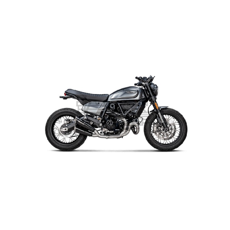 Demi Ligne Evolution Akrapovic pour Ducati Monster 800 Scrambler 2021-...