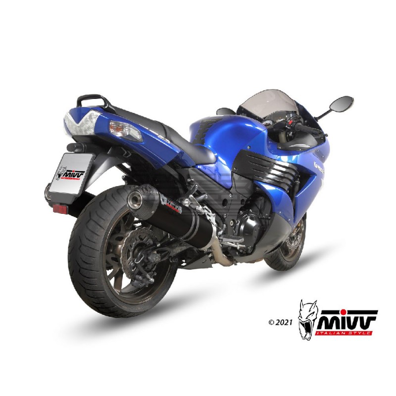 Silencieux MIVV SPORTLINE Ovale Kawasaki ZZR 1400 2006-2007