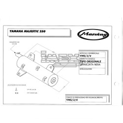 Ligne Complète MARVING Master Adapt.Yamaha MAJESTY 250 1996-2000