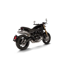 Silencieux Akrapovic Slip-On Line adapt. Ducati Scrambler 1100 2021-…