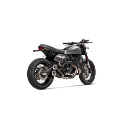 Silencieux Akrapovic Slip-On Line adapt. Ducati Scrambler tous models sauf Desert Sled 2021-…