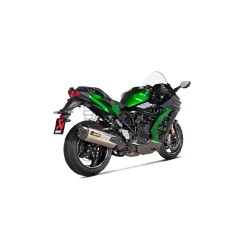 Silencieux Akrapovic Slip-On Line adapt. Kawasaki Ninja H2 SX 2021-…