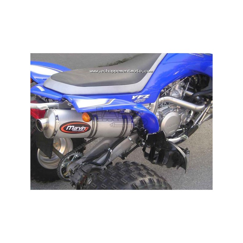 Ligne Complete Marving Quad Atv Line (big ovale) pour Yamaha YFZ 450 R  2004-2013