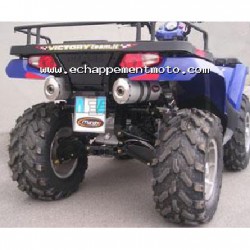 Ligne Complete Marving Quad Atv Line (small ovale) pour Polaris SPORTSMAN 800  2005-2008