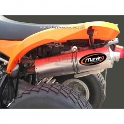 Silencieux Marving Quad Atv Line (big ovale) pour Kawasaki KFX 700  2004-2011