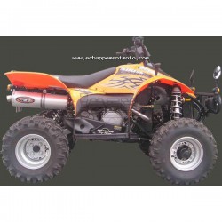 Silencieux Marving Quad Atv Line (big ovale) pour Polaris SCRAMBLER 500  2006-2013