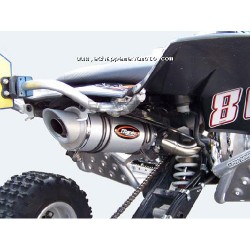 Silencieux Marving Quad Atv Line (big ovale) pour Suzuki KING QUAD 700/750  2005-2015