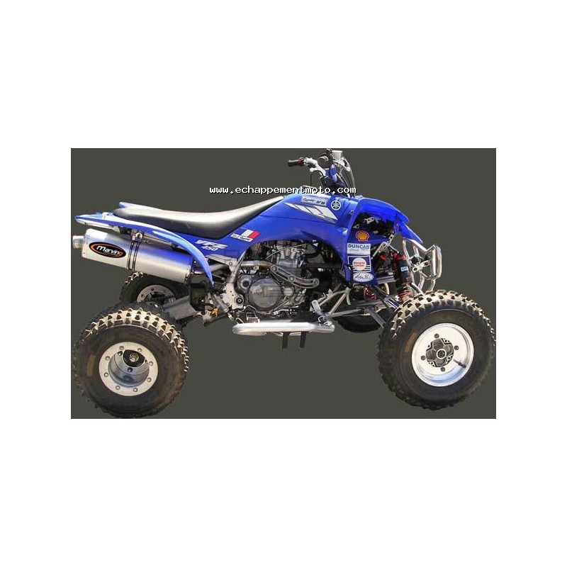 Silencieux Marving Quad Atv Line (big ovale) pour Yamaha YFM 450  2004-2008