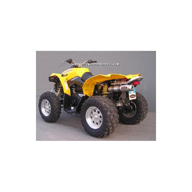 Silencieux Marving Quad Atv Line (small ovale) pour Can-Am RENEGADE 800  2009-2016