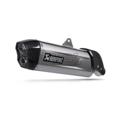 Silencieux AKRAPOVIC SLIP-ON pour Aprilia 660 Tuareg 2022-...