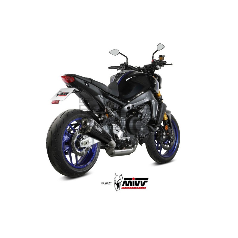 Ligne Complète MIVV DELTA RACE sortie Latérale Yamaha MT 09 / SP 2021-...