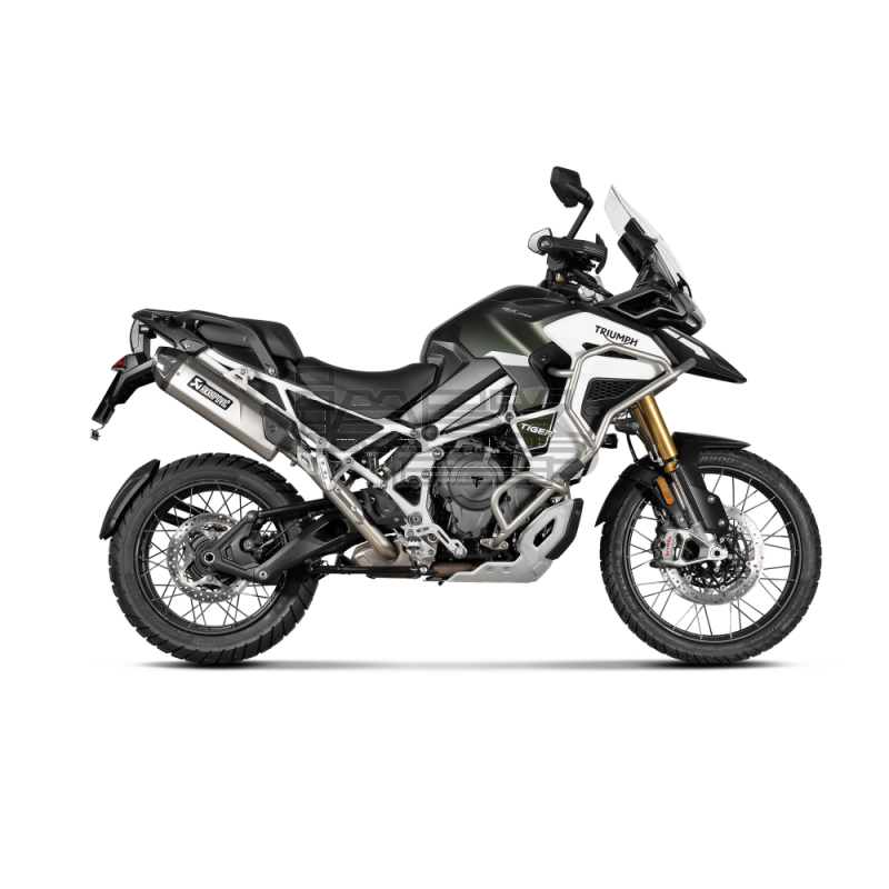 Silencieux Akrapovic Slip-on Triumph Tiger 1200 GT / Rally 2022-...