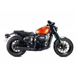 Silencieux IXRace Custom Black Hyosung Bobber 125/300 2018-...