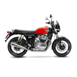 Silencieux LEOVINCE CLASSIC RACER ROYAL ENFIELD CONTINENTAL GT 650 / INTERCEPTOR 650 2019-...