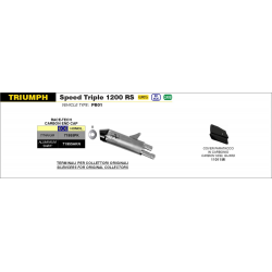 Silencieux ARROW Race-Tech Triumph Speed Triple 1200 RR / RS 2021-...