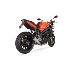 Silencieux SCORPION Serket Triumph SPEED TRIPLE 1050 2007-2010