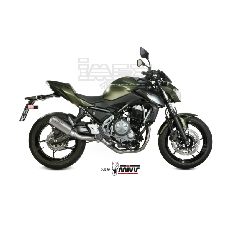 Ligne Complète MIVV MK 3 Kawasaki Ninja 650 et Z 650 2017-2023