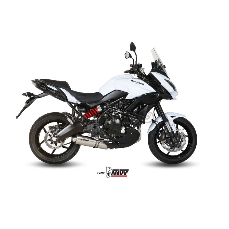 Ligne Complète MIVV Classic Ovale Kawasaki 650 VERSYS 2015-2020