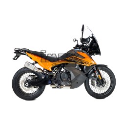 Silencieux IXRACE MK2 Adapt. KTM 790 Adventure 2019-2020 et 890 Adventure 2021-…