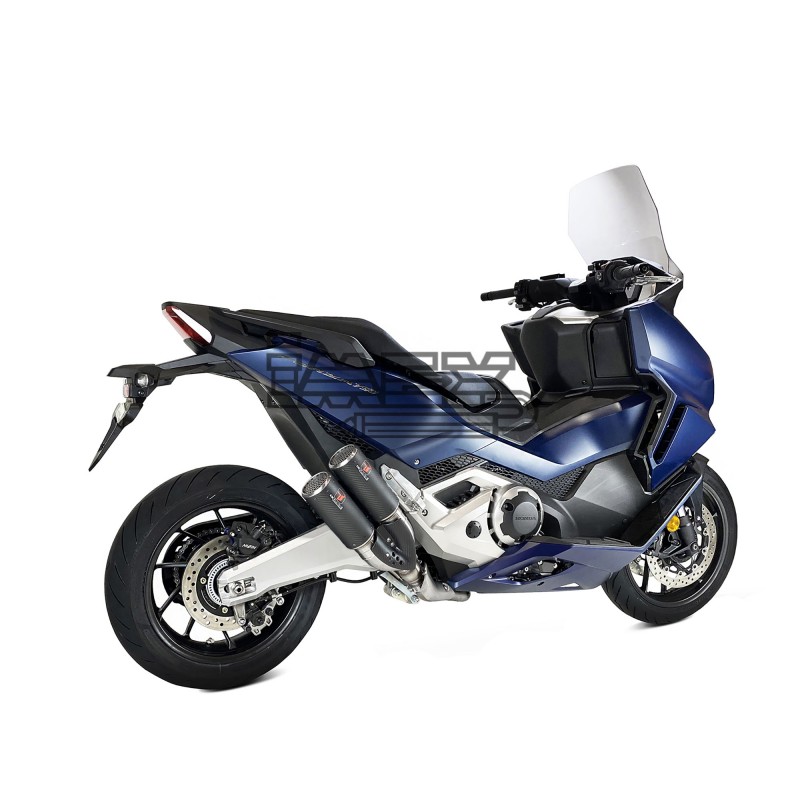 Silencieux IXRACE DCX2 Adapt. HONDA Forza 750 2021-… et X-ADV 750 2017-…