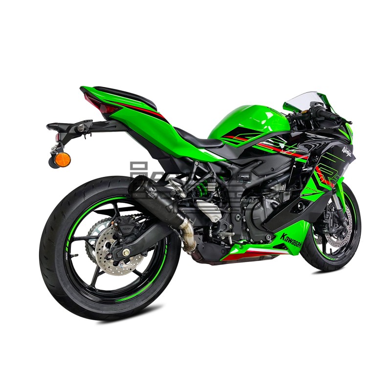 Silencieux IXRACE DCX Adapt. KAWASAKI NINJA ZX-4 R / NINJA ZX-4 RR 2023-…