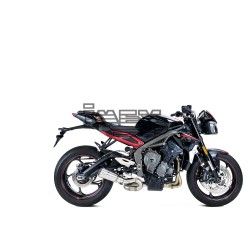 Silencieux IXRACE MK2 Adapt. Triumph Street Triple 675 / R / 765 R