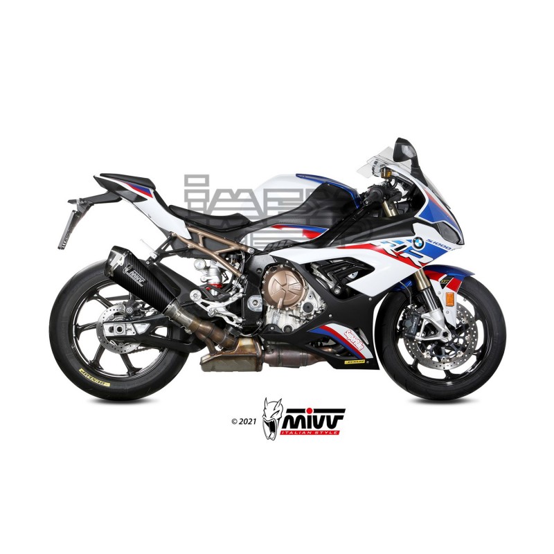 Silencieux MIVV DELTA RACE (coupelle carbone) BMW S1000 RR 2019-...