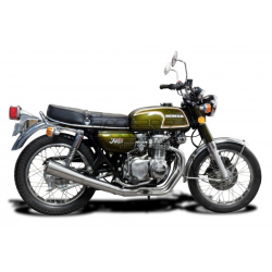 Ligne Complète DELKEVIC Megafone Honda CB 350 Four 1973-1975