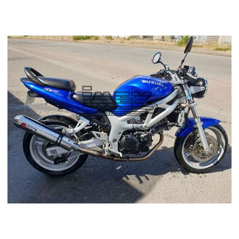 Silencieux Scorpion Factory rond Suzuki SV650 N / S 2004 -2015