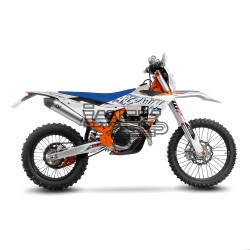 Silencieux Leovince X3 Evo Husqvarna/KTM/GAS GAS Husqvarana FE 250/350/450/501 et KTM EXC-F 250/350/450/500 2024-…