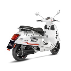 Ligne Complète Leovince Nero (coupelle carbone) Piaggio Vespa GTS 300 Super/ Sei Giorni/Tech/Touring 2021-…
