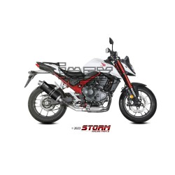 Silencieux Storm OVAL Adapt. HONDA CB 750 HORNET 2023-...