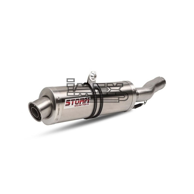 Silencieux Storm OVAL Adapt. YAMAHA YZF 600 R6 2003-2005
