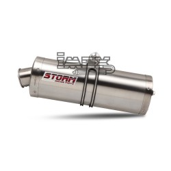 Silencieux Storm Ovale Adapt. KAWASAKI ZX 9 R Ninja 1998-2003