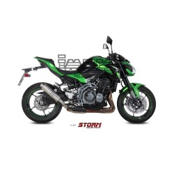 Silencieux Storm GP Adapt. KAWASAKI Z 900 2017-2019 et Z 900 A2 (35 KW / 70 KW) 2017-...