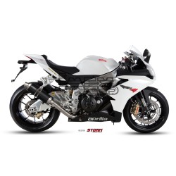 Silencieux Storm GP Adapt. APRILIA RSV4/Factory 2009-2014 et Tuono 1000 V4R/APRC 2011-2015
