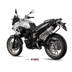 Silencieux Storm Ovale Adapt. BMW F 700 GS 2013-2016