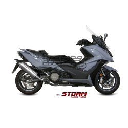Silencieux Storm Ovale Adapt. KYMCO AK 550 2017-2020
