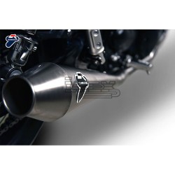 Ligne Complète TERMIGNONI Black Line Adapt.Triumph Street Twin 900 2016-2017