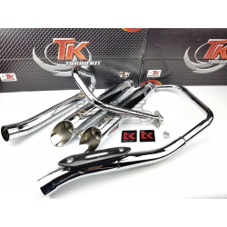 Ligne Turbo Kit Yamaha XV 125 Virago 1997-2000 et XV 250 Virago 1989-1999