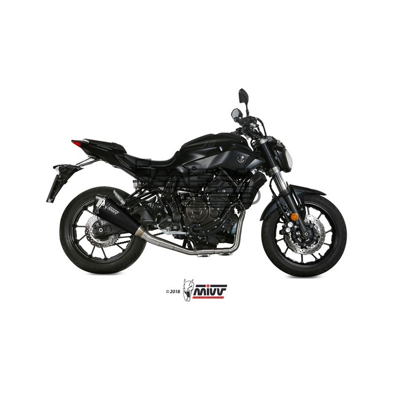Ligne Complète MIVV DELTA RACE YAMAHA MT07 2014-...