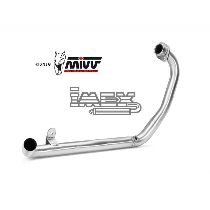 Manchon raccord sans catalyseur MIVV KAWASAKI NINJA 125 2019-...