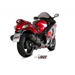 Silencieux MIVV OVAL SUZUKI GSX R 1300 HAYABUSA 2008-2017